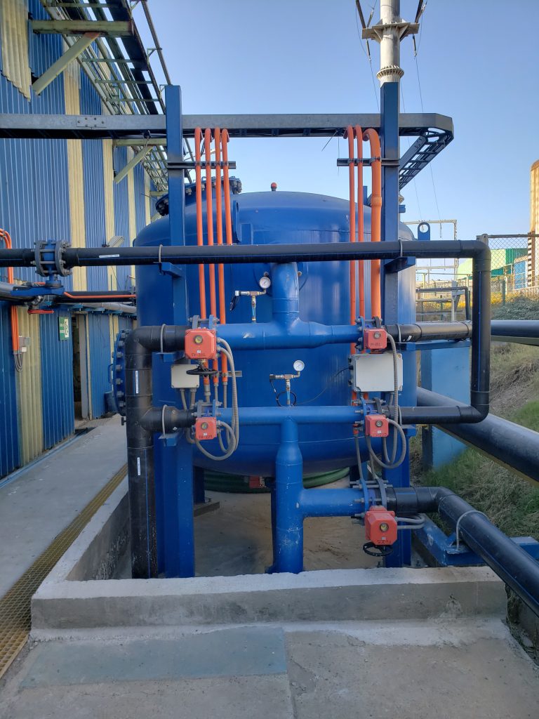 Filtro de fibra de vidrio